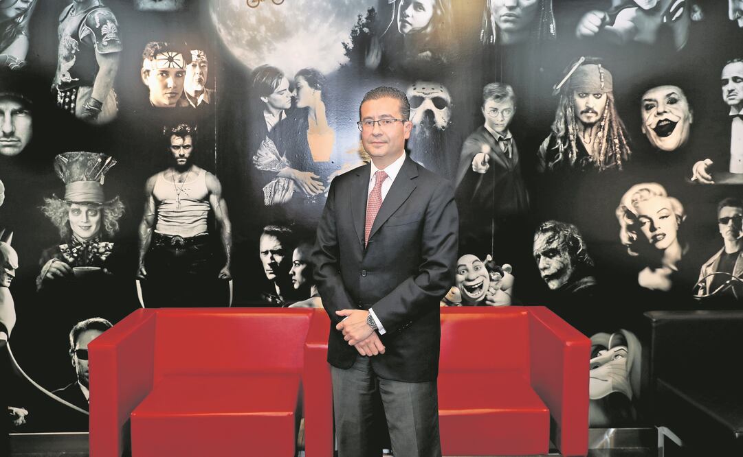 Ricardo Arce Castellanos, Co-director general de Cinemex (VALENTE ROSAS. EL UNIVERSAL)