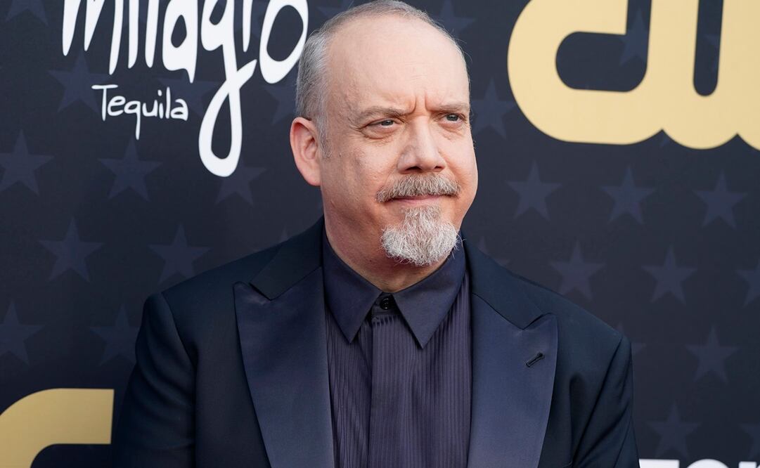 Paul Giamatti se llevó el galardón a mejor actor. Foto: AP