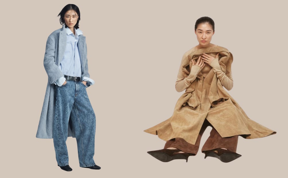 Vestirte de un solo color puede hacerte ver más estilizada (así funciona). Fotos: Zara