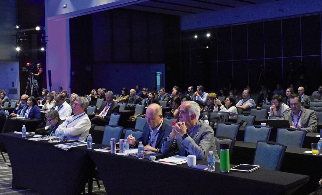 Durante su 79 asamblea general, la Sociedad Intermericana de Prensa (SIP) presentó el informe Índice Chapultepec 2023 que evalúa a los países por su nivel de libertad para ejercer el periodismo. Foto: Eduardo Castañeda | El Universal