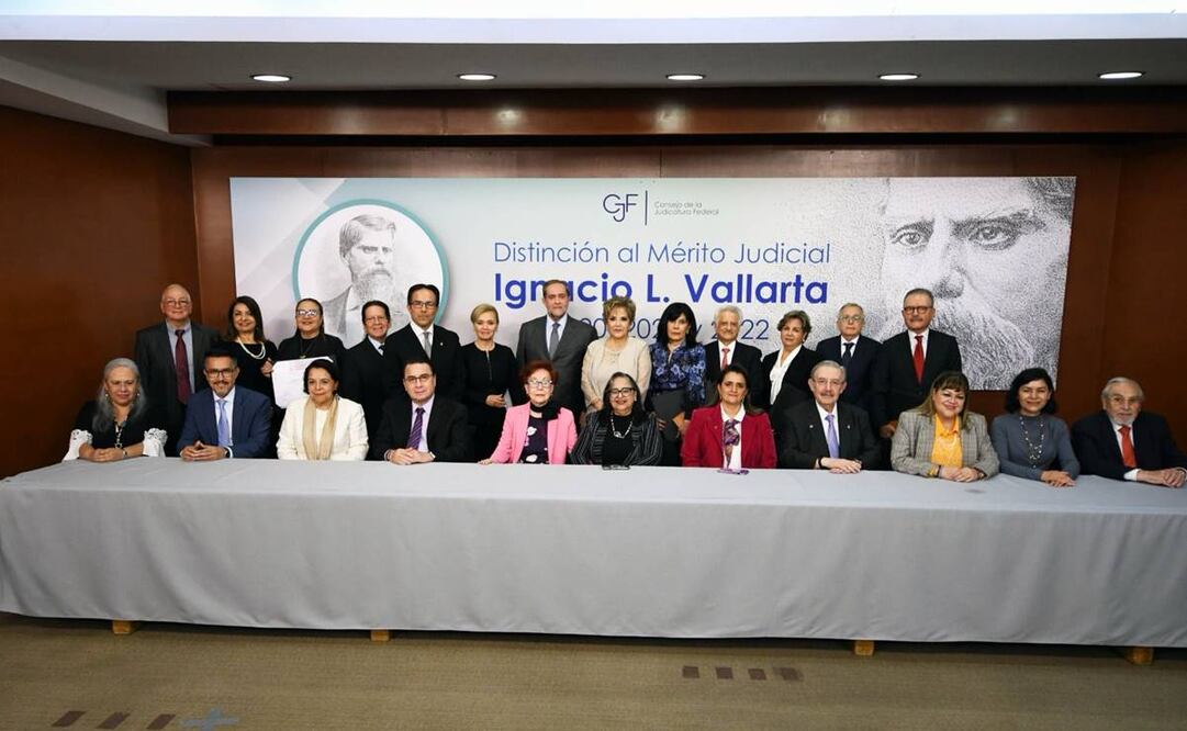 Ceremonia de Distinción al Mérito Judicial “Ignacio L. Vallarta” 2020, 2021 y 2022 / Foto: Especial