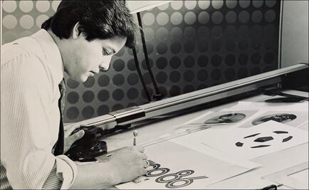 No gané por dedazo: Rubén Santiago, creador del logo de México 86