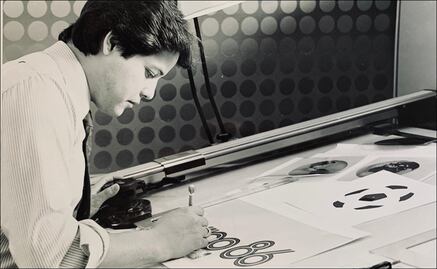 No gané por dedazo: Rubén Santiago, creador del logo de México 86