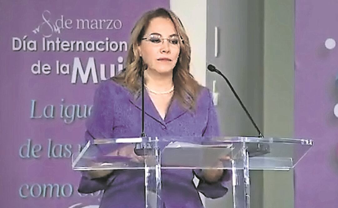 Blanca Lilia Ibarra Cadena, presidenta del Inai, afirma que el derecho a saber coadyuva a combatir la violencia de género. Foto: tomada de Twitter