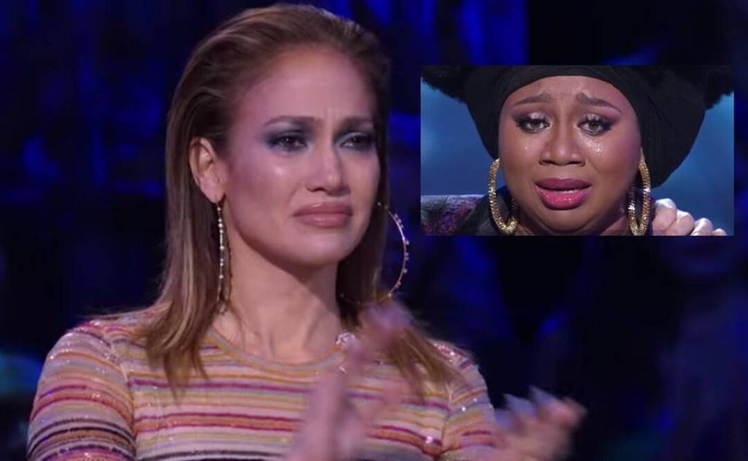 Jennifer Lopez derramó varias lágrimas  y dedicó unas palabras. (FOTO: YouTube)