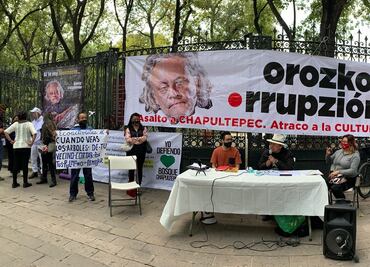Piden publicar planes maestro y de manejo de Chapultepec, y convenio completo con Gabriel Orozco