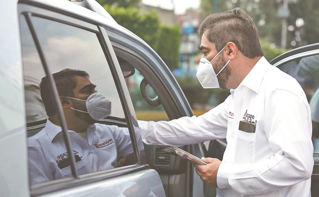 En Nueva Rosario y Nueva España, Llerenas informó sus acciones en materia de género. Foto: ESPECIAL