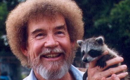 El peinado de Bob Ross era falso