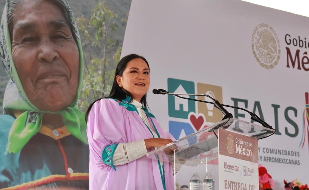 Secretaría de Bienestar entrega recursos a comunidades indígenas en Chihuahua. Foto Especial