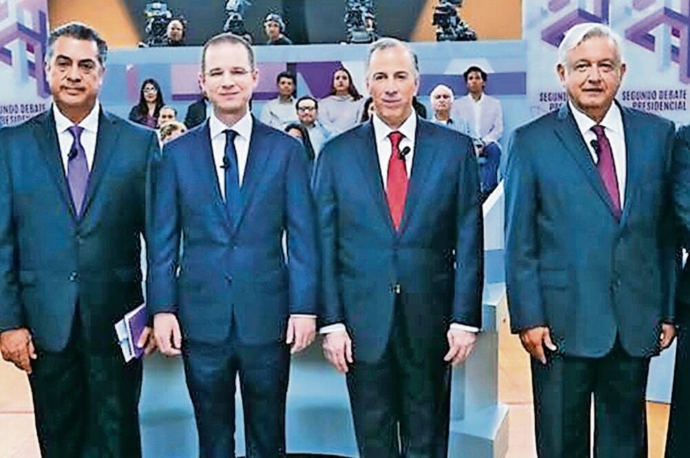 El último debate de los candidatos es el 12 de junio en Mérida, Yucatán. Foto: ARCHIVO EL UNIVERSAL