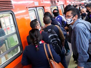 Metro CDMX: Por lluvia en el Valle de México el avance de los trenes es lento, ¿qué estaciones se ven afectadas?