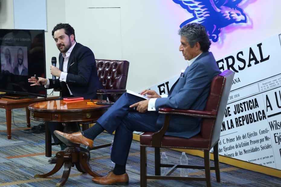 Claudio Ochoa narró cómo conoció al pastor mexicano Sergio Amezcua. | Foto: Fernanda Rojas.