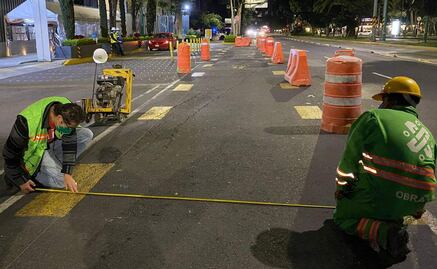 Avanza construcción de ciclovía en Insurgentes; conectará 4 alcaldías 