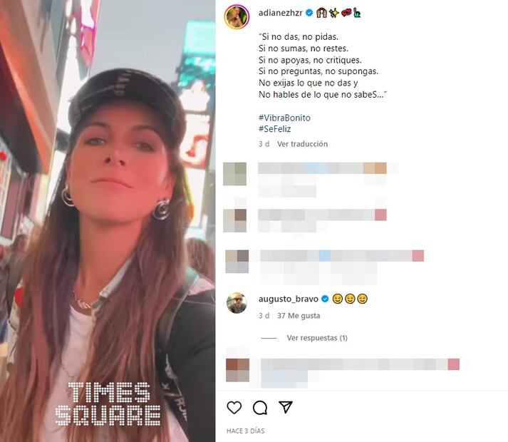 Captura vía Instagram.