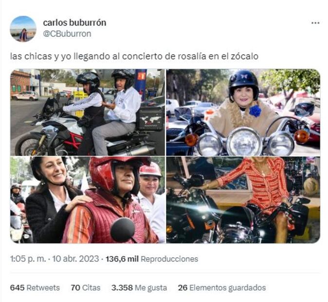 Memes por concierto de Rosalía en CDMX