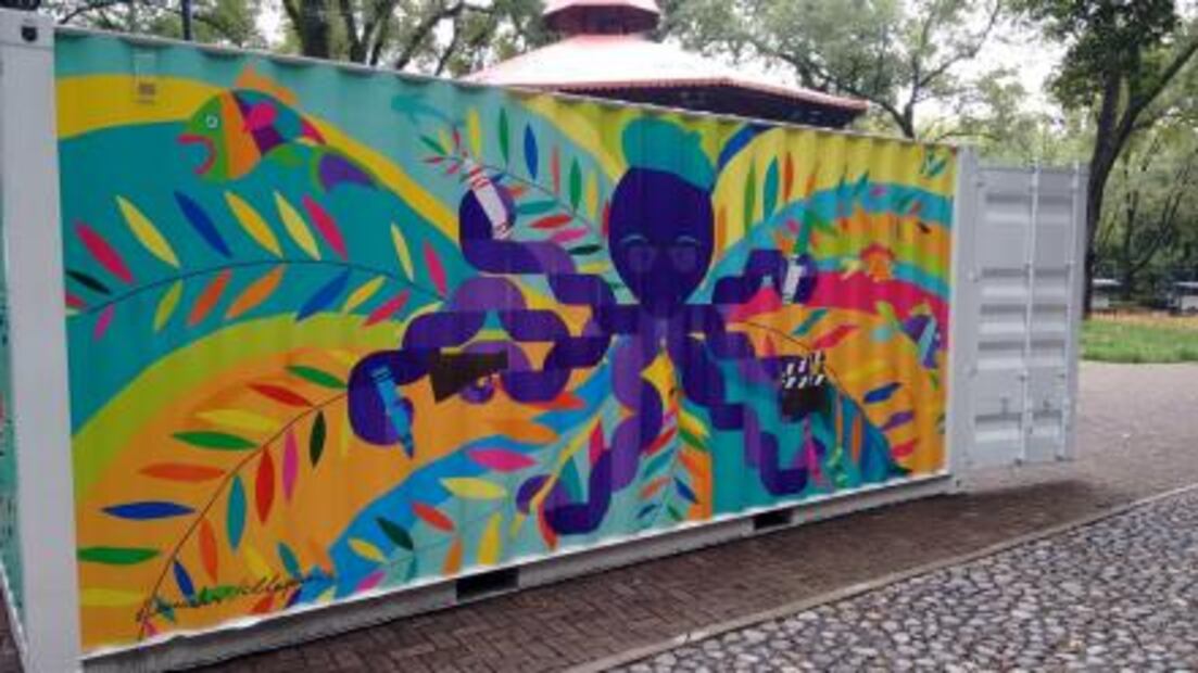 Artistas urbanos en Chapultepec