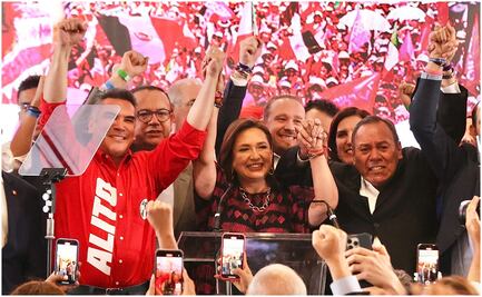 "¡Ya ganamos!", dice Xóchitl Gálvez tras cierre de casillas