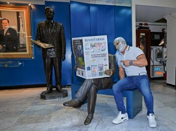 Místico comparte su enorme pasión por el futbol y el América