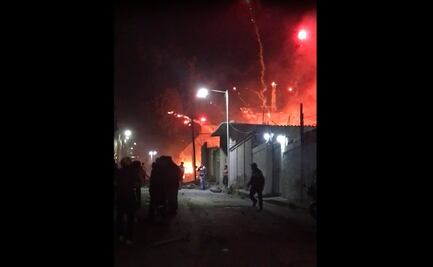 Estalla polvorín en Tultepec; reportan dos muertos y 5 heridos