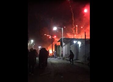 Estalla polvorín en Tultepec; reportan dos muertos y 5 heridos