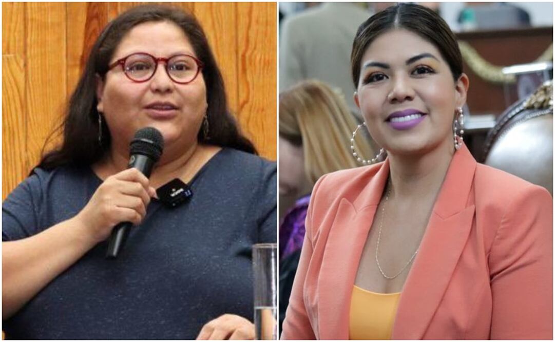 Citlalli Hernández y América Rangel. Foto: Twitter @Citla_MH /Instagram @amelorenz