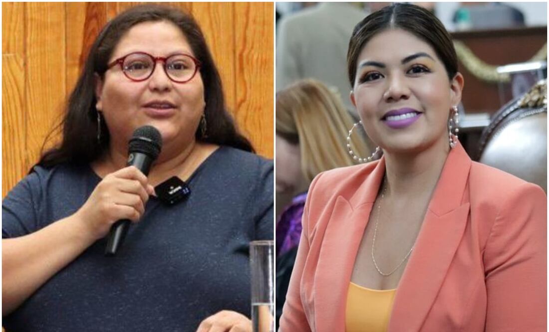 Citlalli Hernández y América Rangel. Foto: Twitter @Citla_MH /Instagram @amelorenz