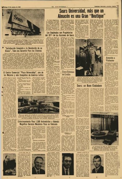 Los primeros centros comerciales de la capital