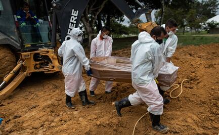 Por segundo día, Brasil rompe récord de muertes por Covid-19; registra mil 910 decesos en 24 horas