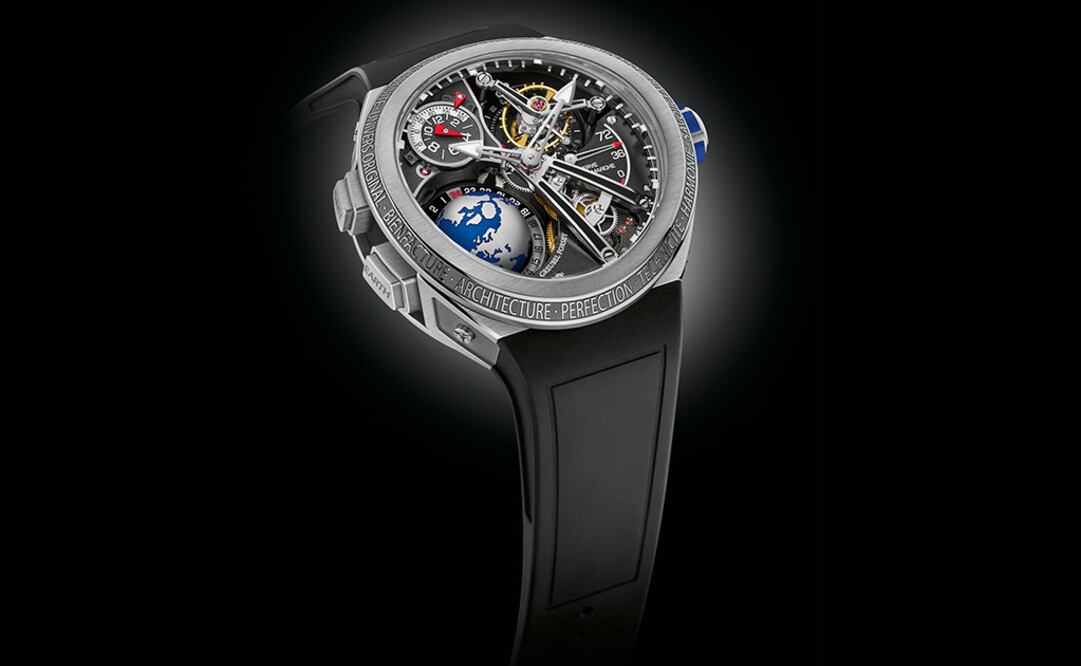 Un juego esférico sinuoso que combina diseño con forma elipsoide y arqueado.