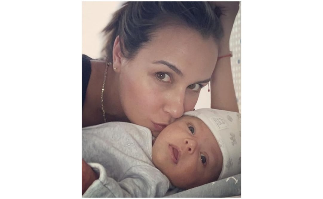 Odalys Ramírez y Rocco. Foto: Instagram 
