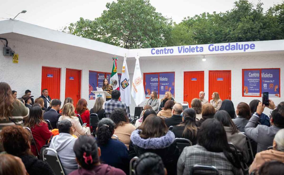 Mariana Rodríguez inaugura Centro Violeta / Foto: Especial