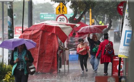 Registran lluvia ligera al norte, sur y poniente de CDMX