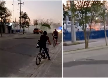 Explotan bomba molotov en central de tránsito y policía vial en Celaya