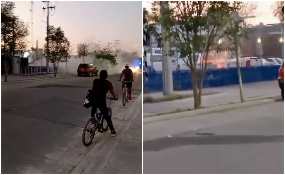 Explota bomba molotov en Celaya. Fotos: Especiales