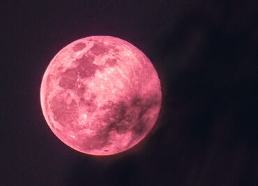 Luna Rosa 2025 en México; ¿por qué se le llama así al fenómeno astronómico de abril?