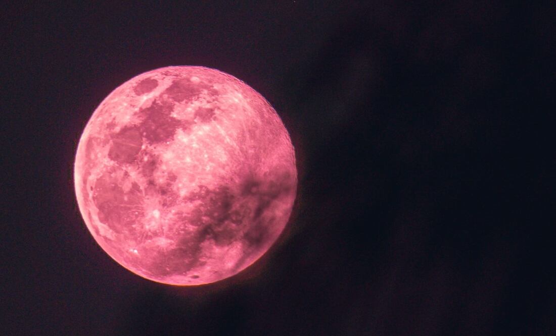 La luna rosa será visible en México. Foto: Unsplash