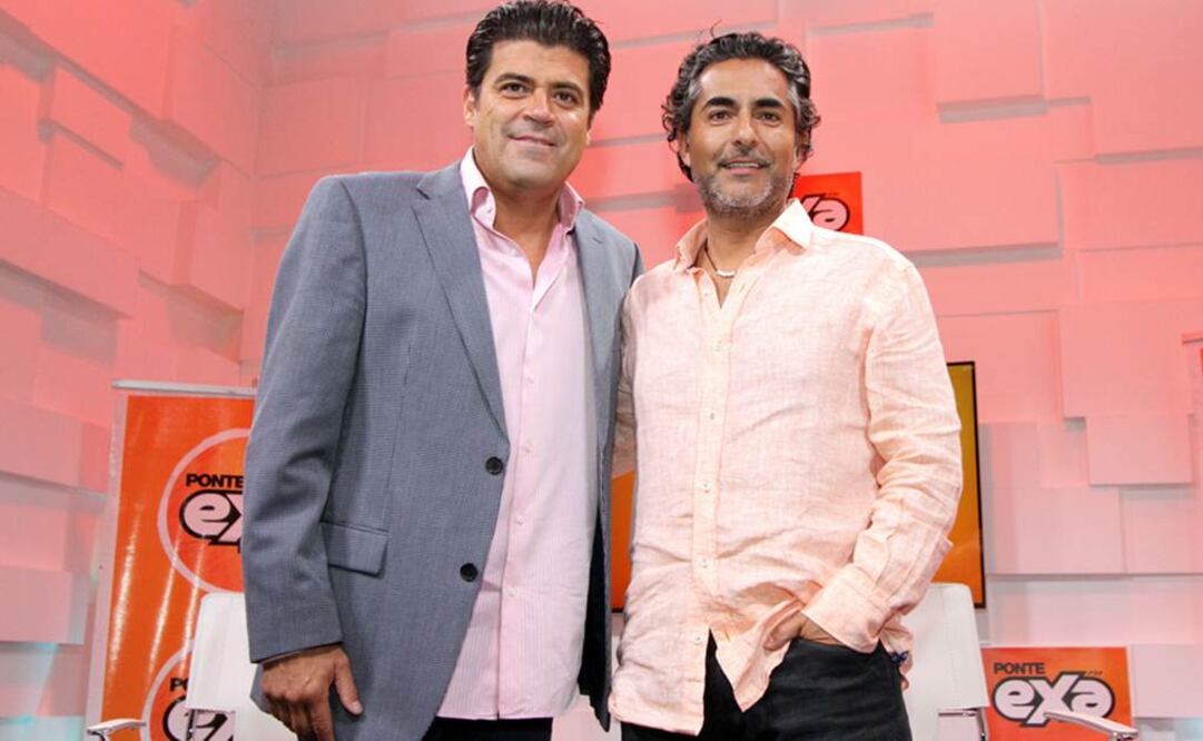 Se trata del debut de Araiza (d) en la radio Foto: Carlos Mejía/Agencia EL UNIVERSAL