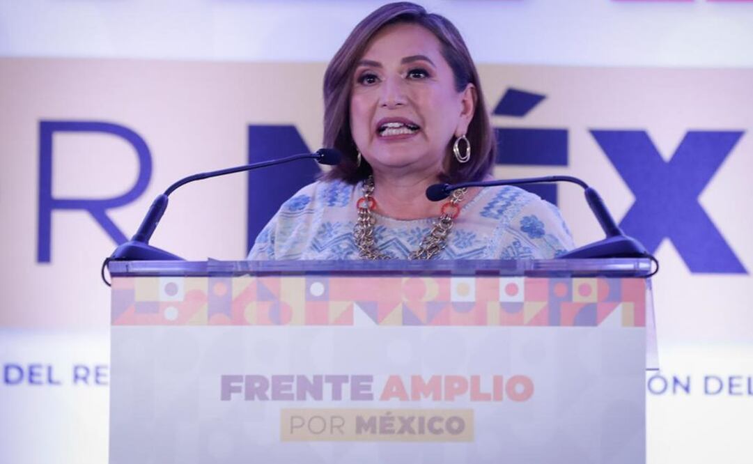 La Comisión de Quejas y Denuncias del INE ordenó a la senadora Xóchitl Gálvez eliminar una imagen de sus redes sociales, en la que muestra una supuesta sátira de una encuesta comparándola con Claudia Sheinbaum. Foto: archivo/EL UNIVERSAL