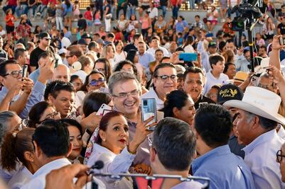 Marcelo Ebrard: “Nunca he volteado bandera”