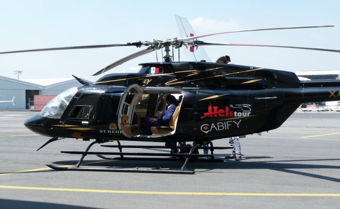 Cabify y Helitour brindan traslados en helicóptero