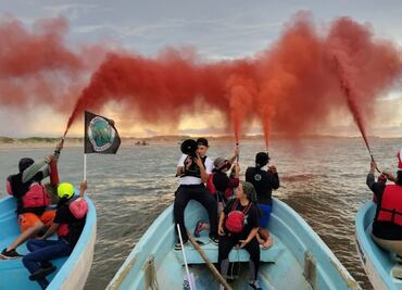 Exigen un alto a lanzamientos de cohetes Starship de SpaceX en Tamaulipas; activistas aseguran que cae basura en playas