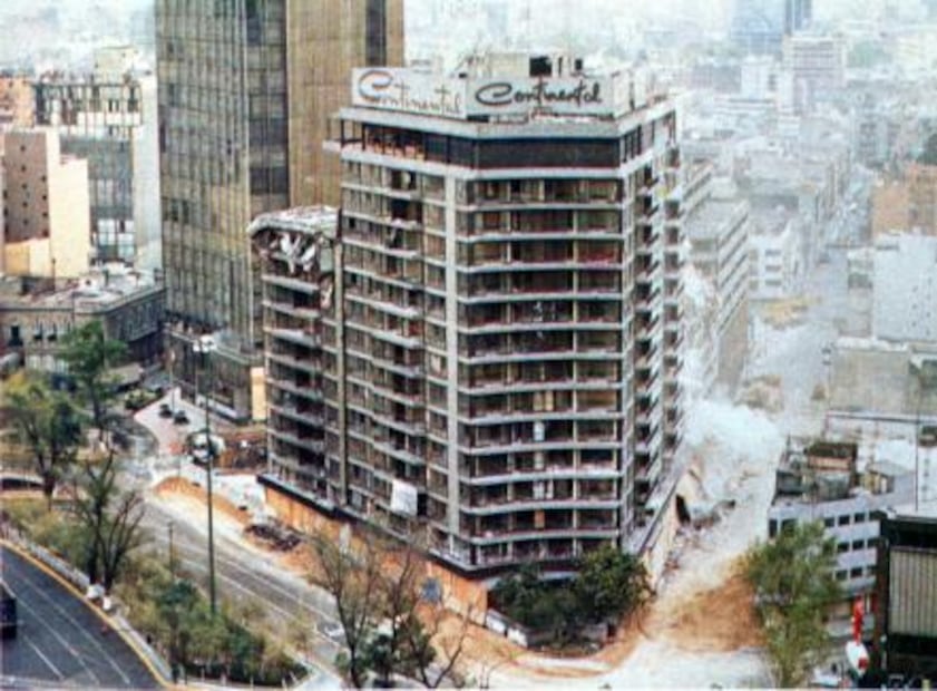 Los grandes hoteles que desaparecieron con el sismo de 1985