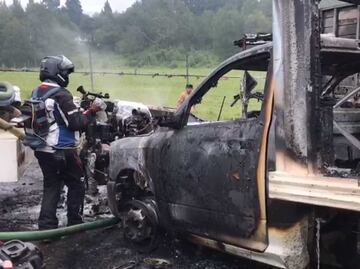 Quema de vehículos fue por transportar la madera asegurada en Morelos a la CDMX: Ricardo Ruiz