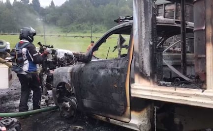 Quema de vehículos fue por transportar la madera asegurada en Morelos a la CDMX: Ricardo Ruiz