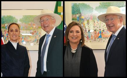 Sheinbaum y Xóchitl plantean desarrollo comercial y modernización de la frontera a Ken Salazar