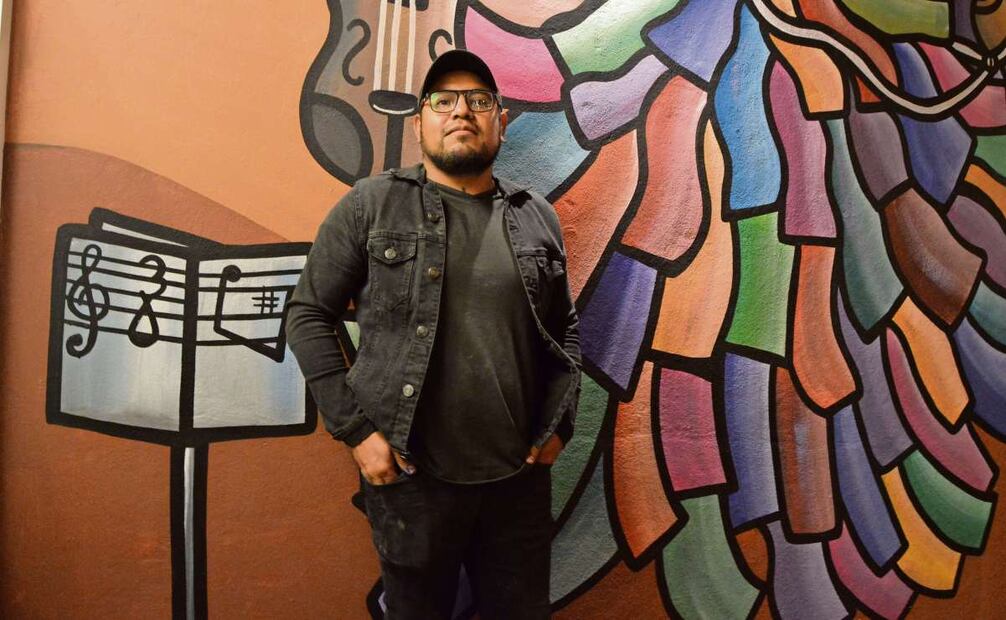 Eddy Balam tiene actualmente 38 años de edad y es un artista plástico autodidacta. Foto: Especial