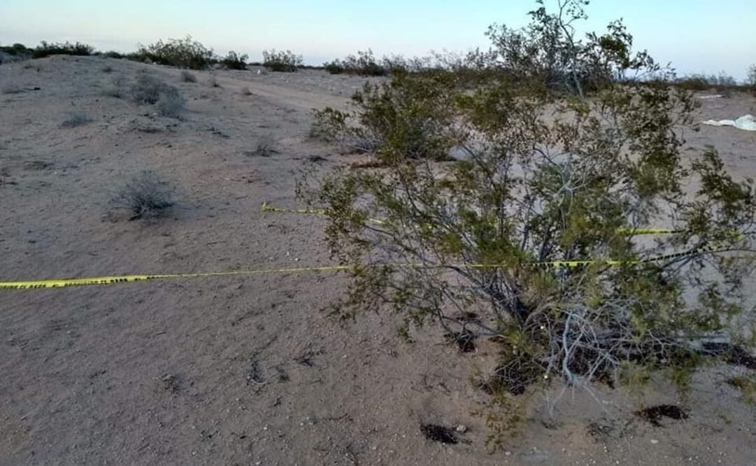 El cuerpo de la menor fue hallado en un predio desértico semienterrada a escasa profundidad (ESPECIAL)