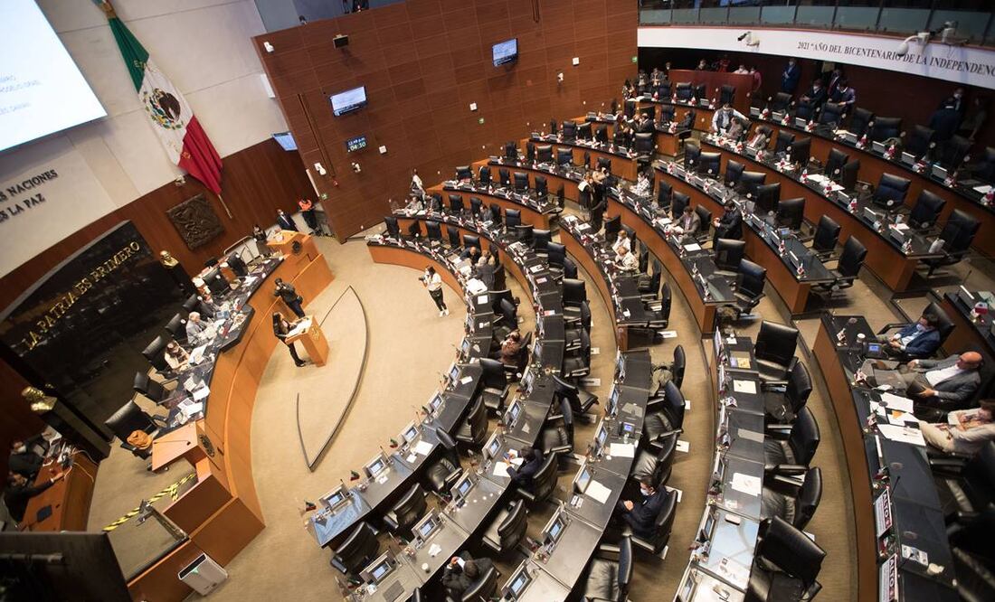 Senado de la República. Imagen ilustrativa. Foto: EL UNIVERSAL