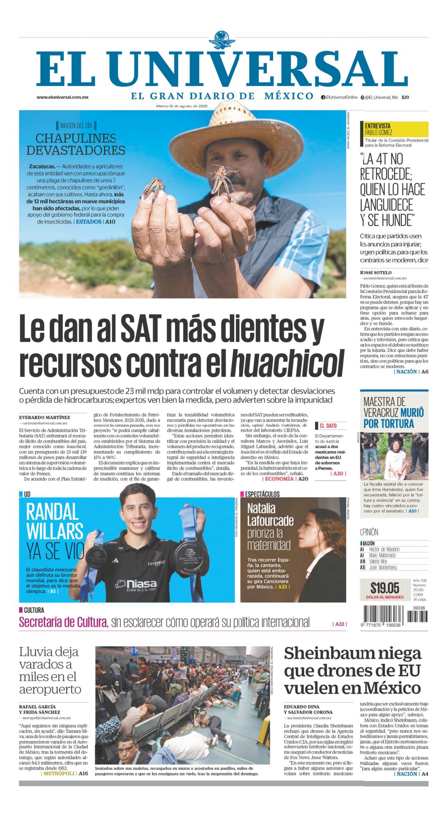 Portada impresa