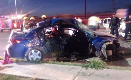 Accidente deja seis jóvenes muertos en Torreón 